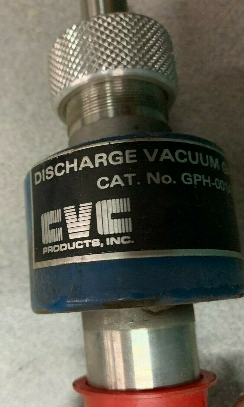 NEW IN BOX CVC PRODUCTS VACUMM GAUGE TUBE GPH-001A