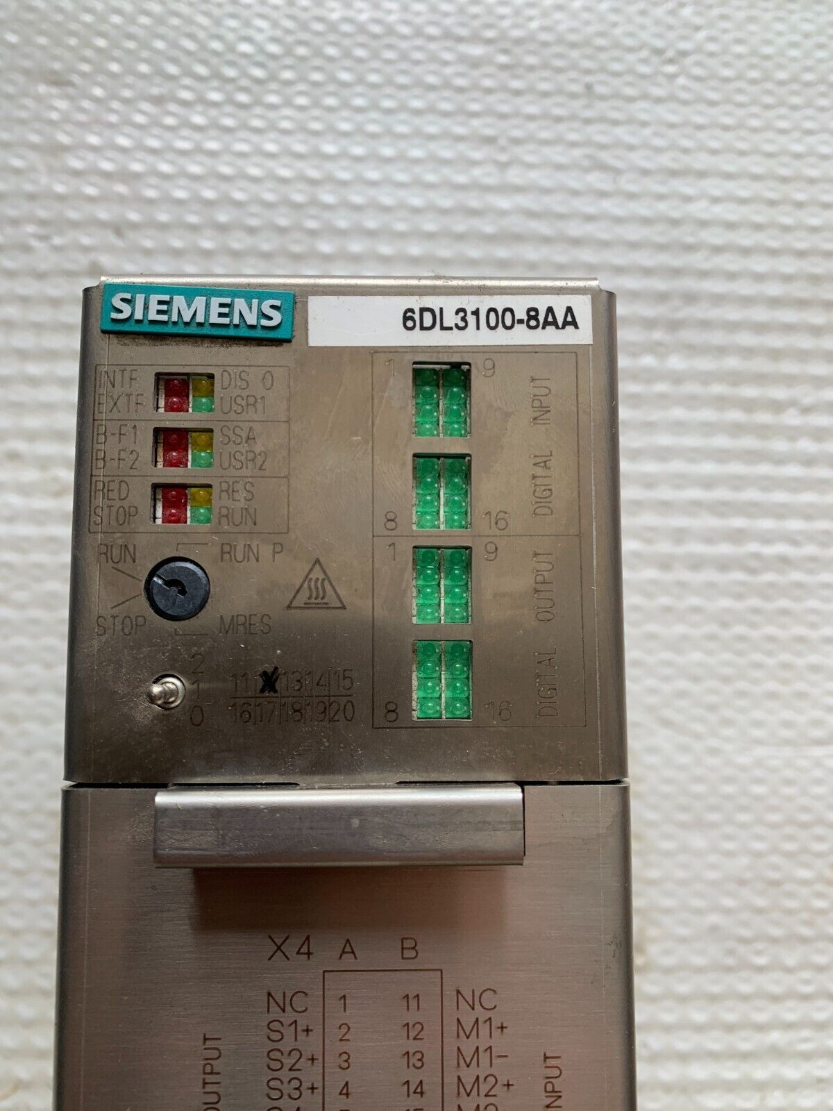 USED SIEMENS FRONT END MODULE 6DL3100-8AA