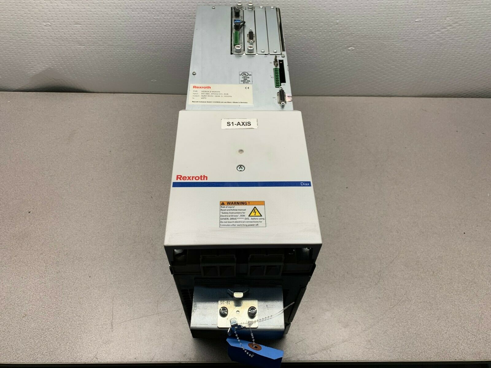 USED REXROTH DSS02.1 DLF1.1 SERVO CONTROLLER HDS04.2-W200N-HS32-01-FW