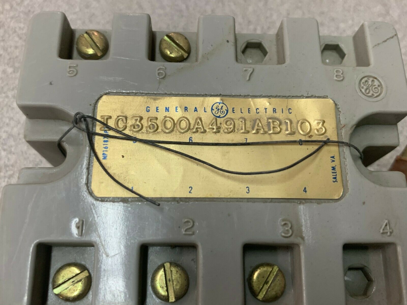 NEW NO BOX GE RECTIFIER IC3500A491AB103