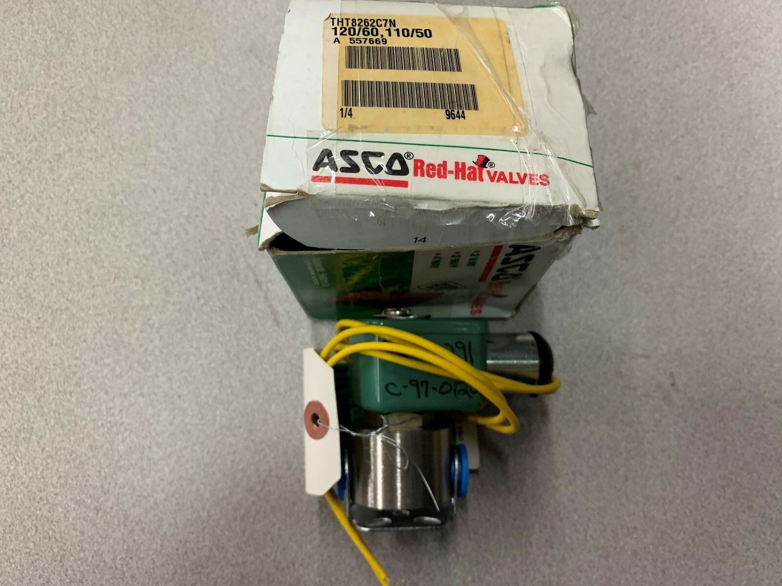 NEW IN BOX ASCO VALVE THT8262C7N