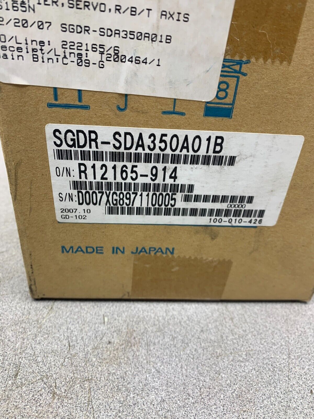 NEW IN BOX YASKAWA SERVOPACK SERVO DRIVE SGDR-SDA350A01B