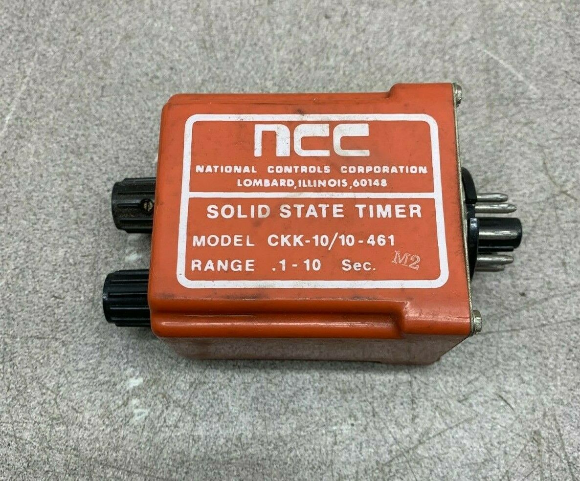 USED NCC SOLID STATE TIMER CKK-10/10-461