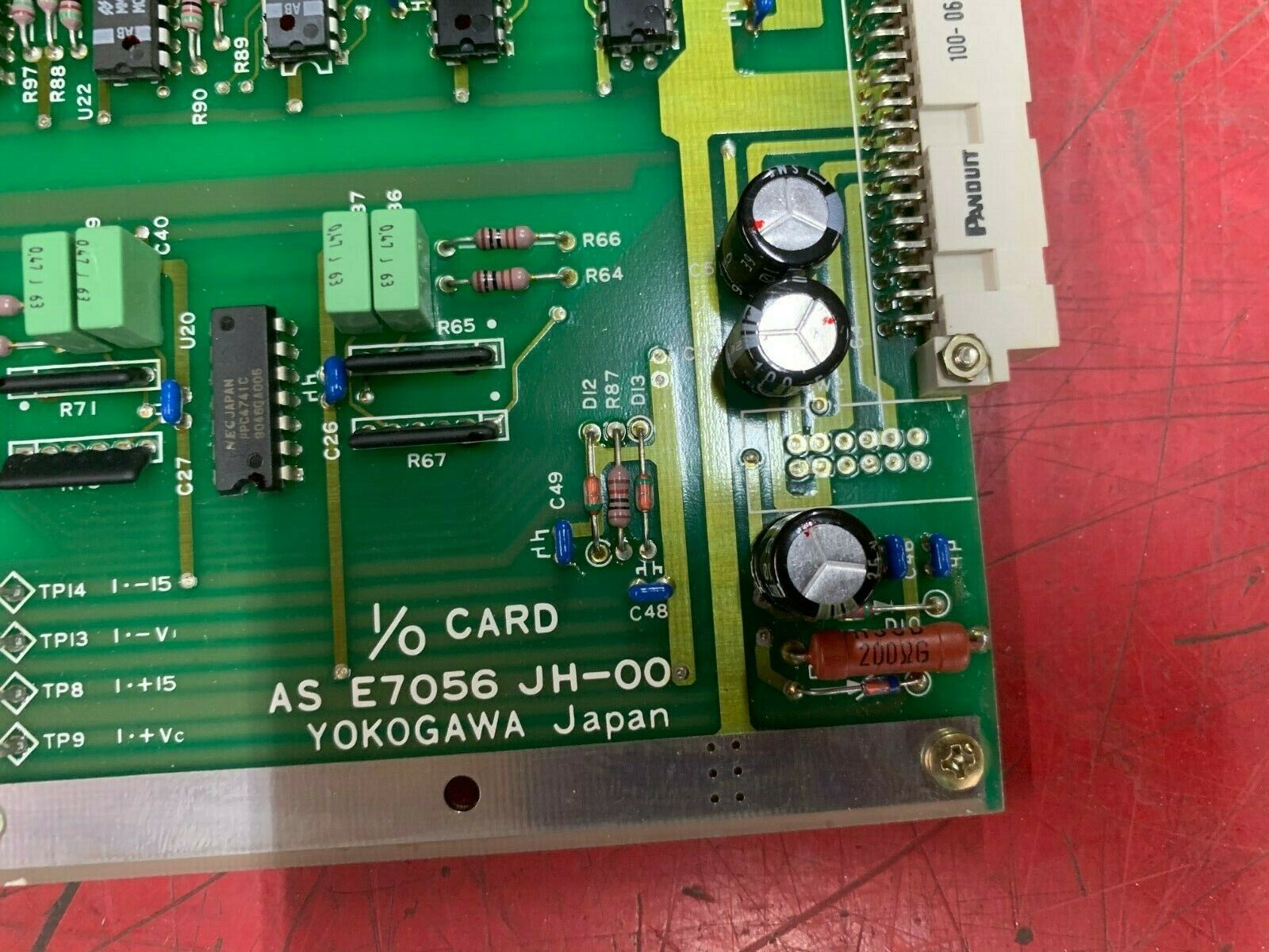 NEW NO BOX YOKOGAWA E7056JF-00 INPUT / OUTPUT CARD E7056MA