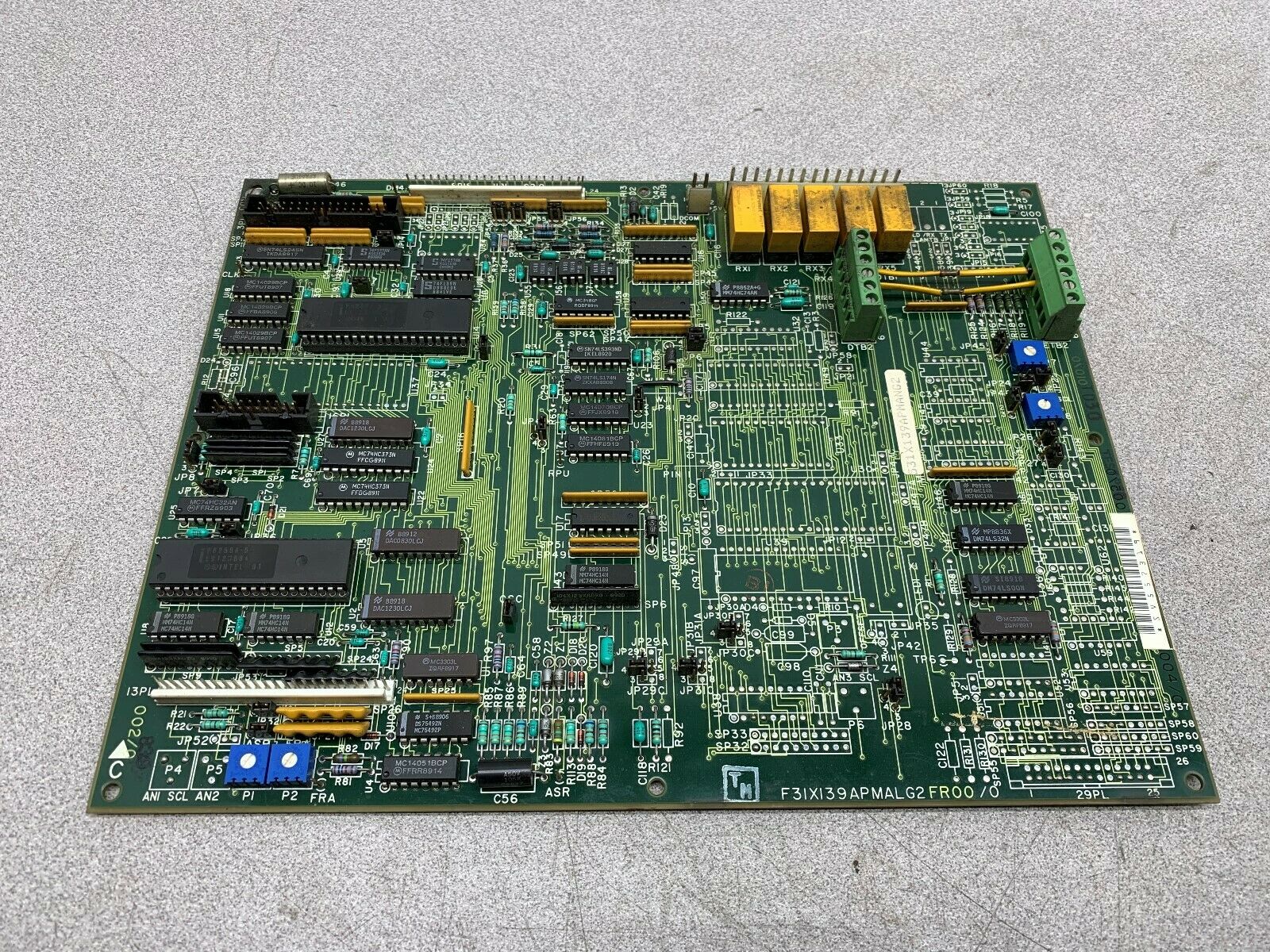 USED GENERAL ELECTRIC F31X139APMALG2FR00/0 APPLICATION BOARD 531X139APMANG2