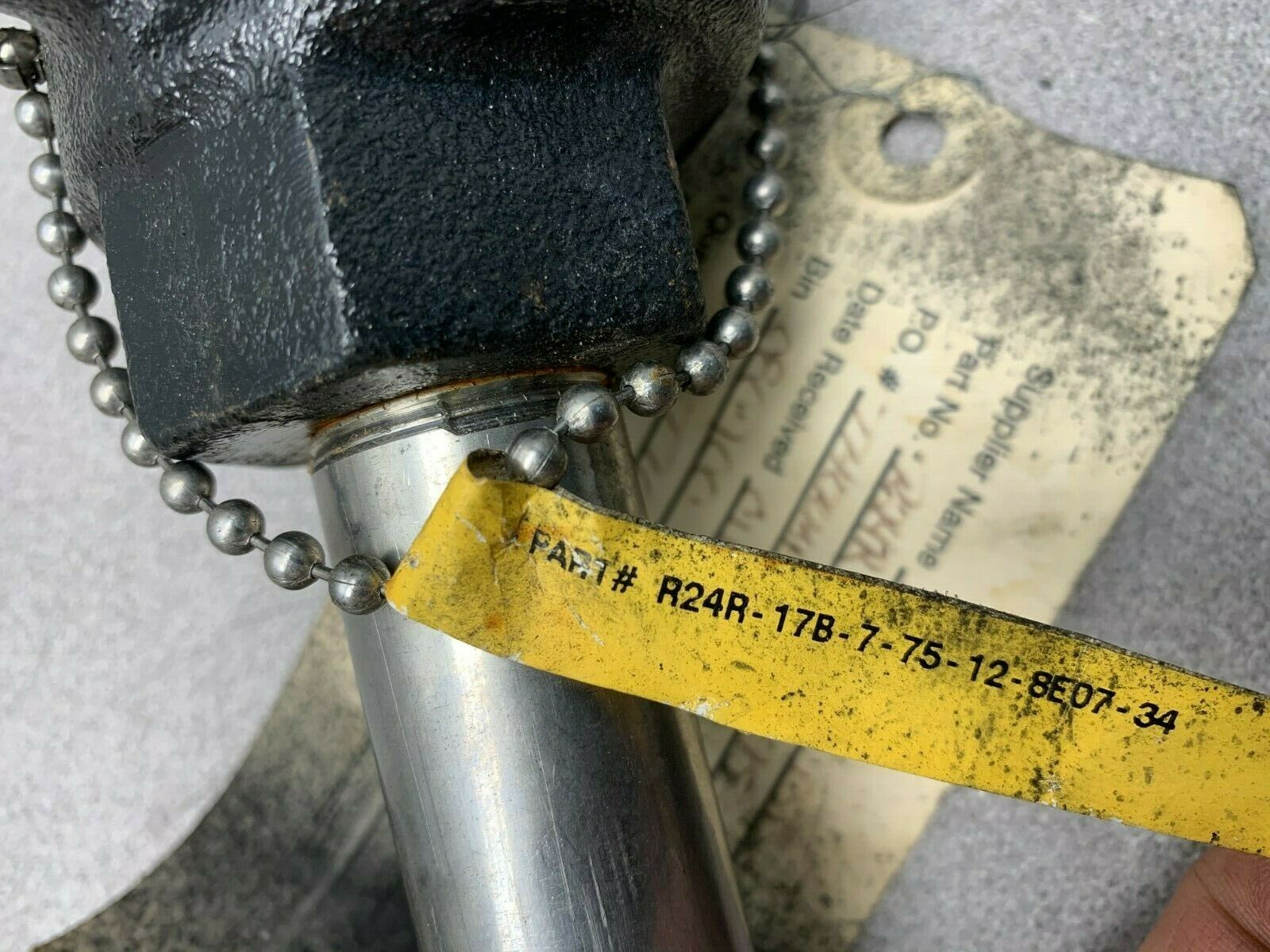 NEW NO BOX STROMQUIST THERMOCOUPLE R24R-17B-7-75-12-8E07-34