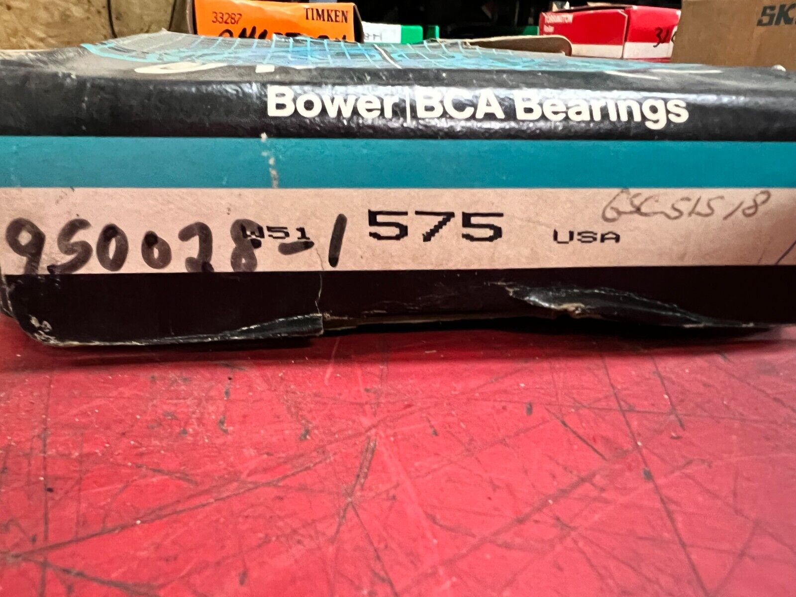 NEW IN BOX BOWER BEARING 575