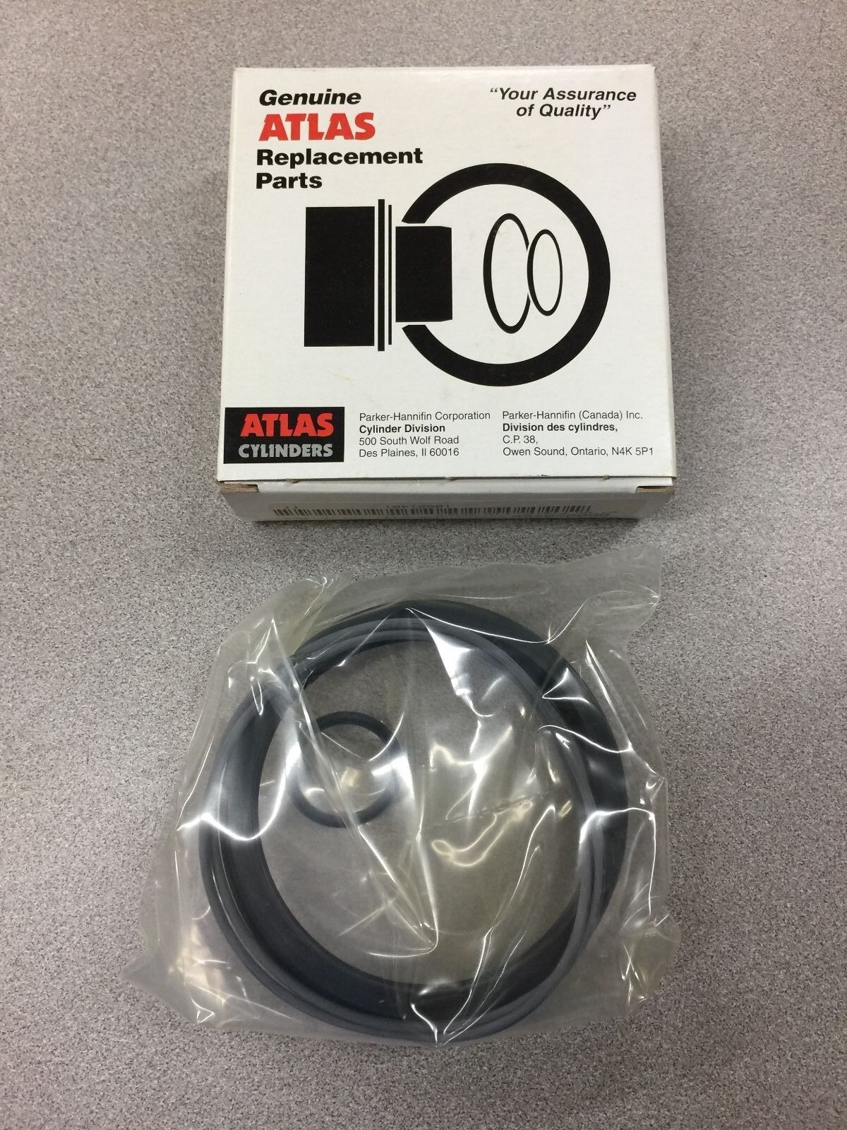 NEW IN BOX ATLAS PISTON SEAL KIT BB00S040S