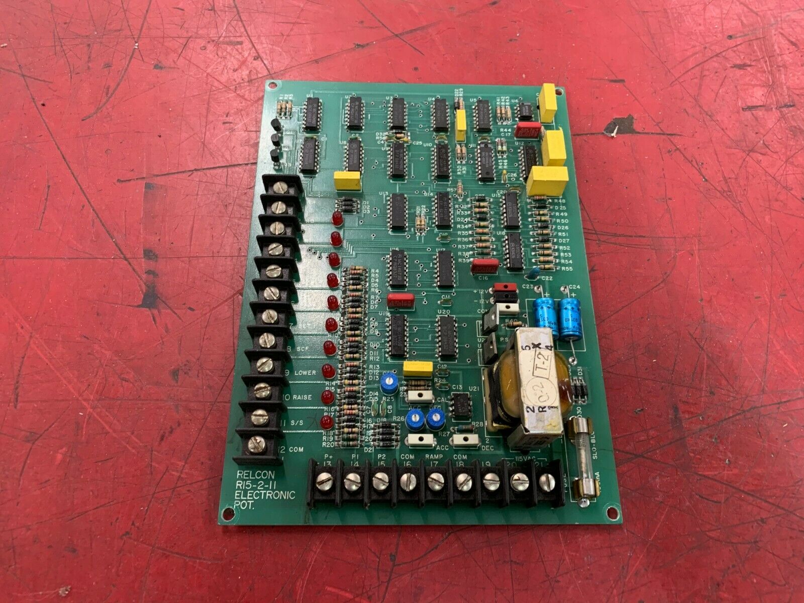 USED RELCON RI5-2-11 ELECTRONIC CIRCUIT BOARD R15-2-11