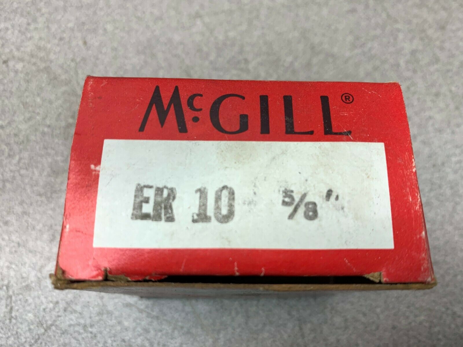 NEW IN BOX MCGILL BEARING ER10 5/8