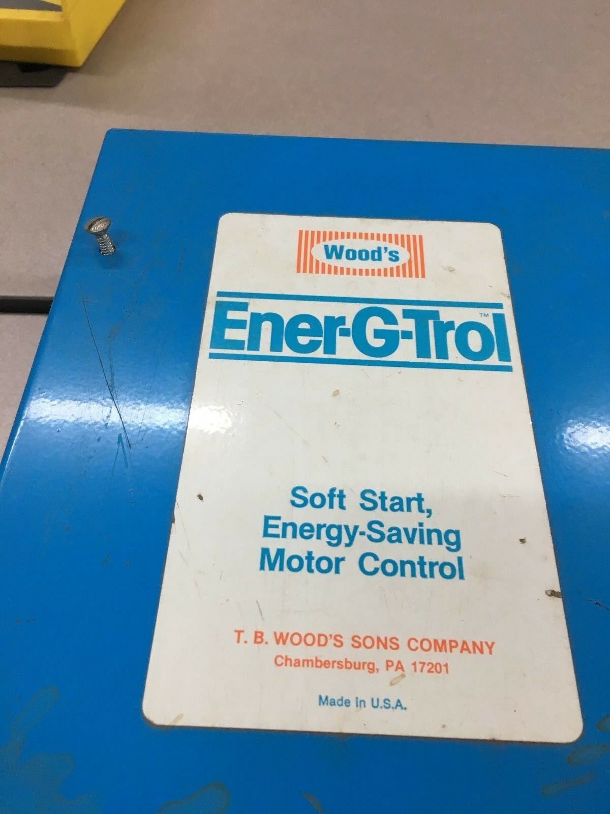 NEW NO BOX TB WOODS ENER-G-TROL POWER MOTOR CONTROLLER EGT-40 SOFT START
