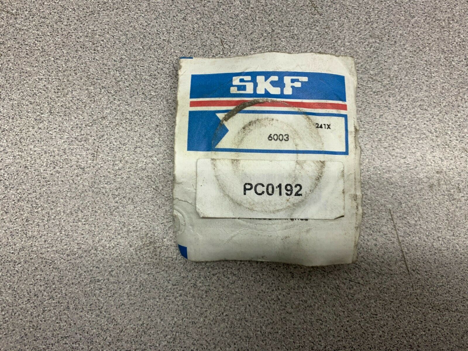 LOT OF 5 NEW IN PACKAGE SKF BEARING 6003