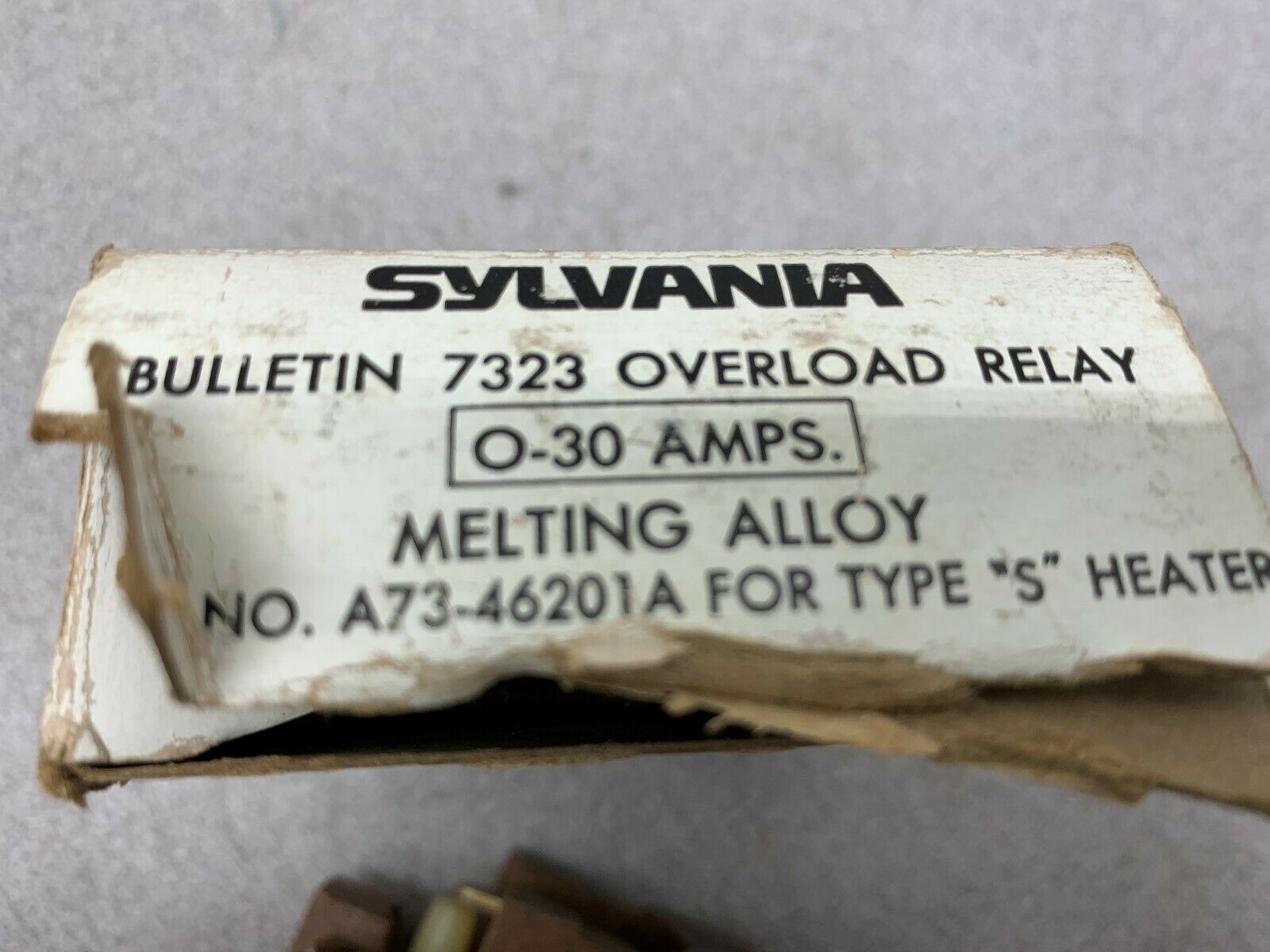 NEW IN BOX SYLVANIA RELAY A73-46201A