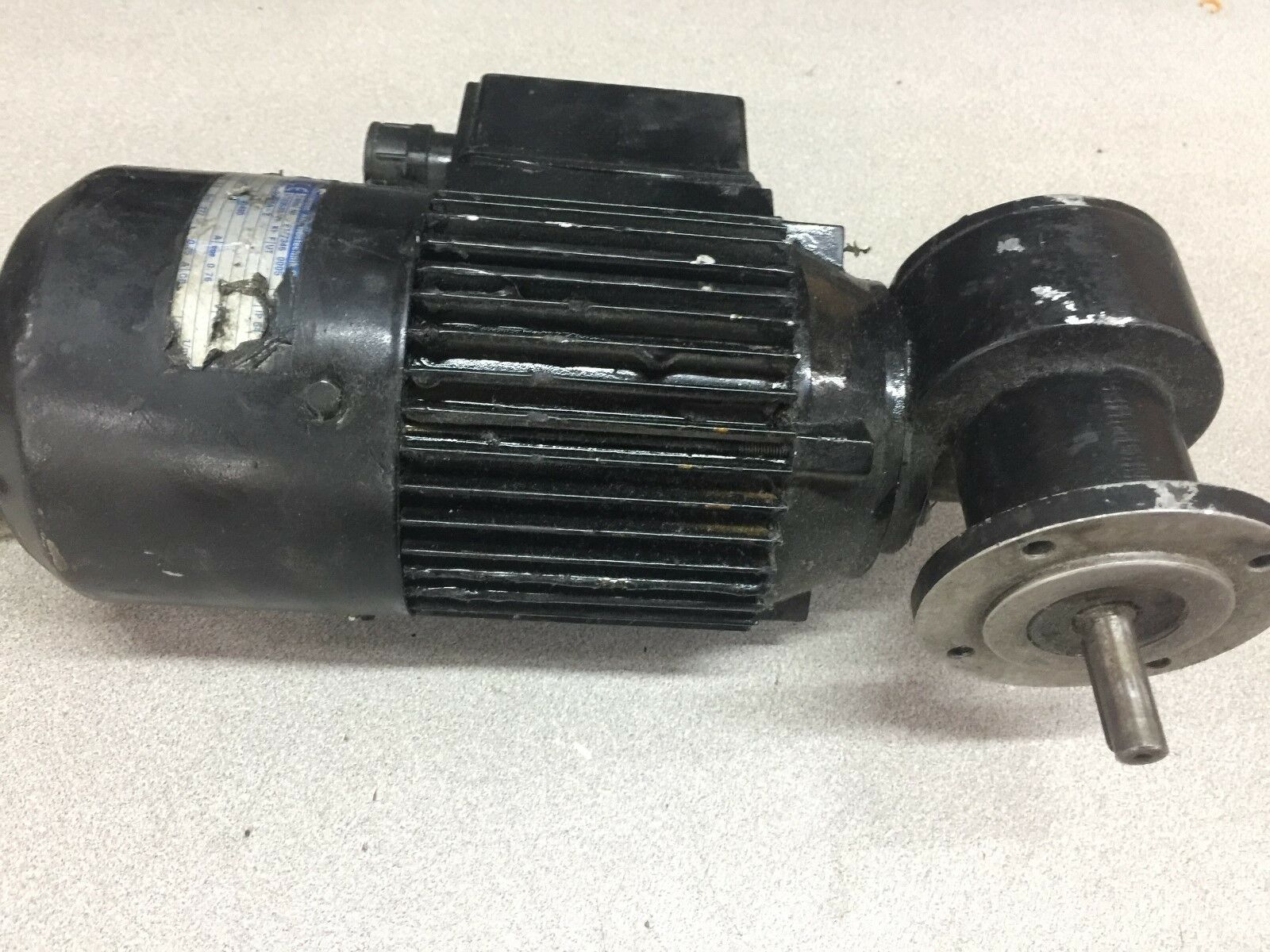 USED ABM GEAR MOTOR EFB1/HSG5FS/4DB556A-2