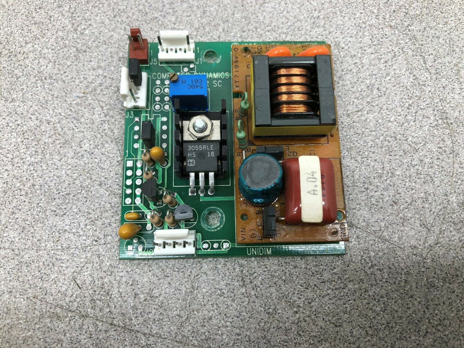 USED COMPUTER DYNAMICS CURCUIT BOARD SAE UL12V 94V-0