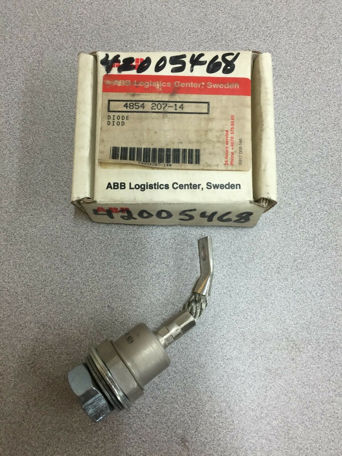 NEW IN BOX ABB DIODE 4854 207-14