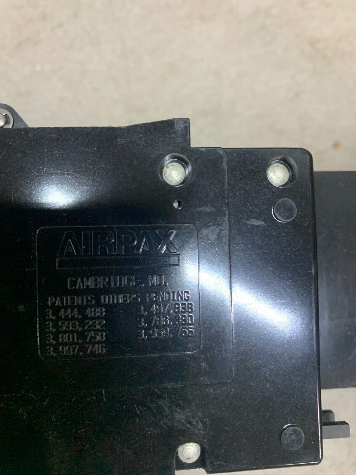 NEW AIRPAX CIRCUIT BREAKER 219-4-6388-086