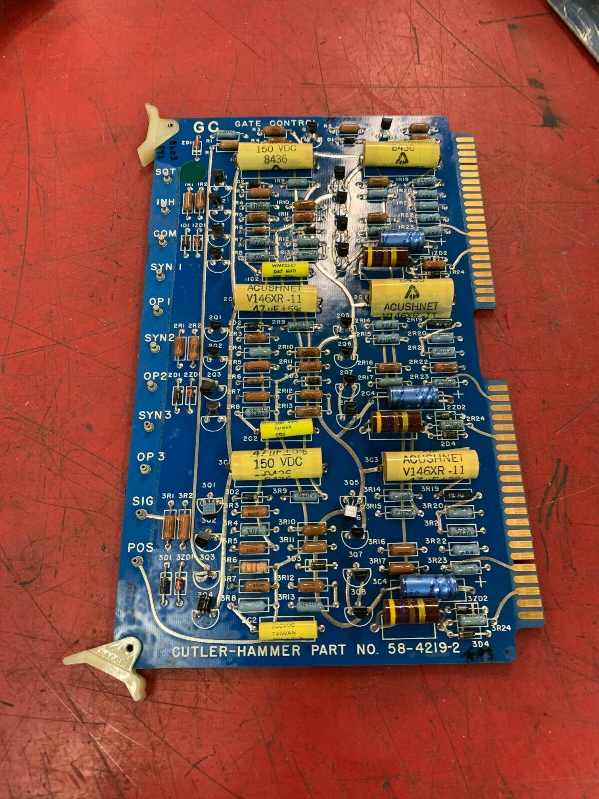 USED CUTLER-HAMMER CIRCUIT BOARD 58-4219-2 GATE CONTROL