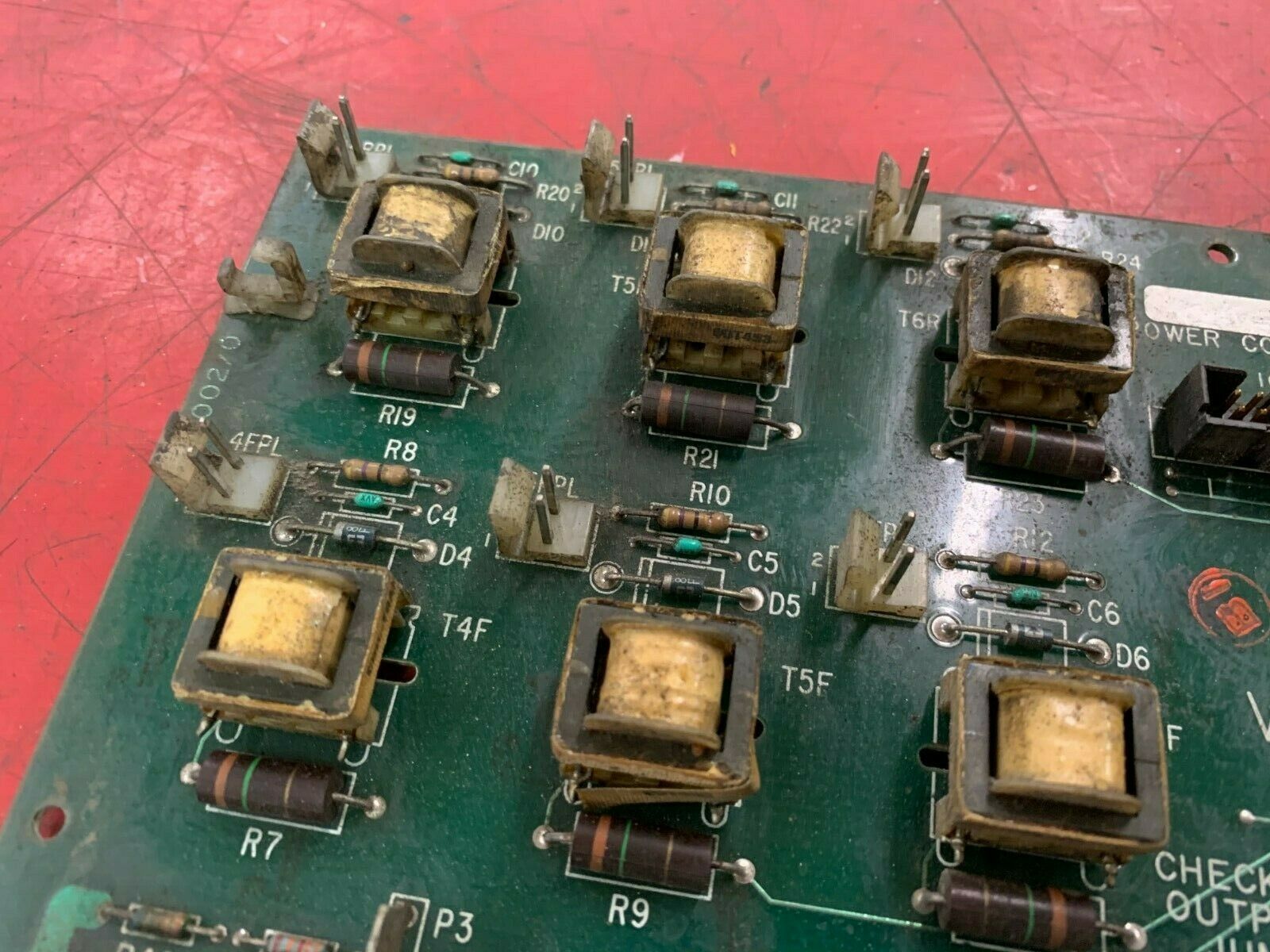 USED GENERAL ELECTRIC 531X121PCRAJG4 CIRCUIT BOARD F31X121PCRAEG1 FR00/0