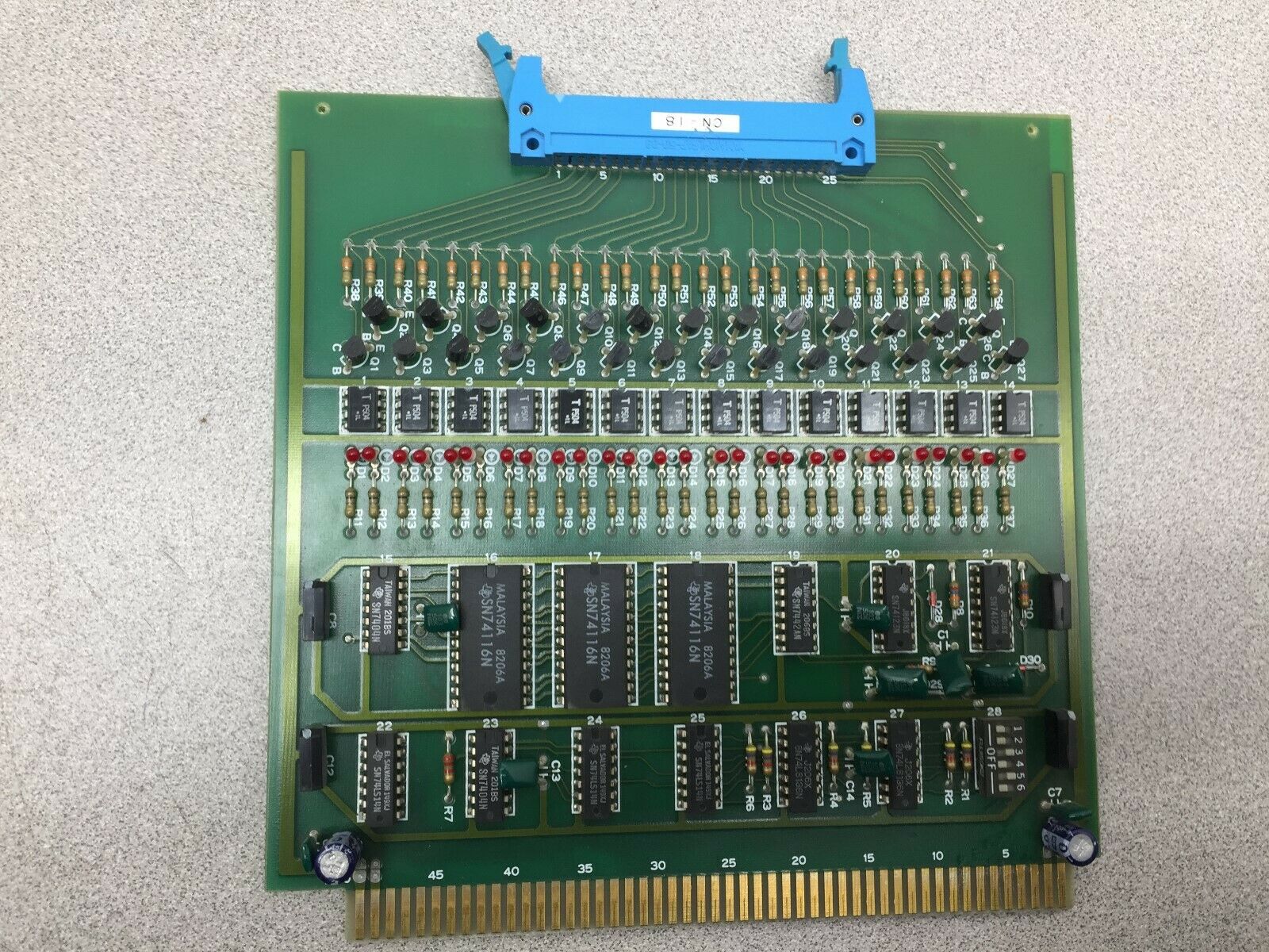 USED EL HAGIWARA PC BOARD FOR EGA ROBOT DOP380 C-7704-1730B