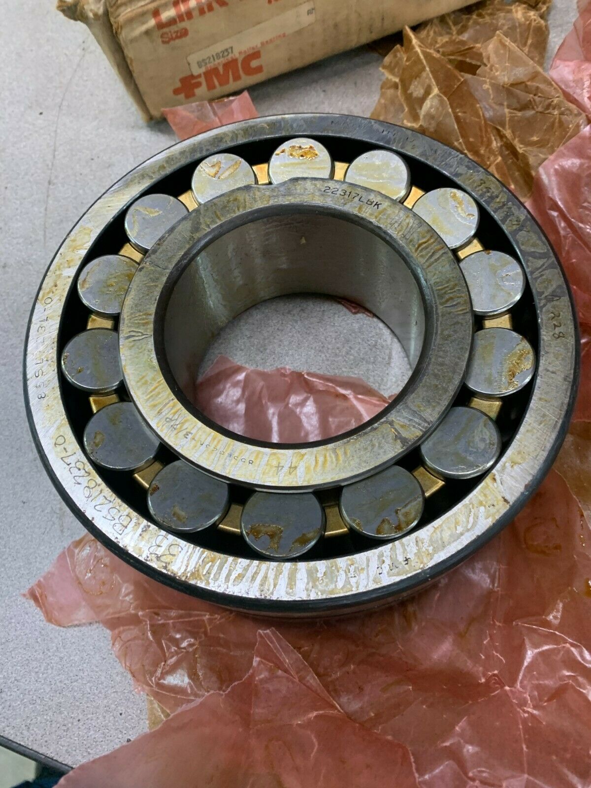 NEW IN BOX LINK-BELT 22317LBK SPHERICAL ROLLER BEARING BS218237