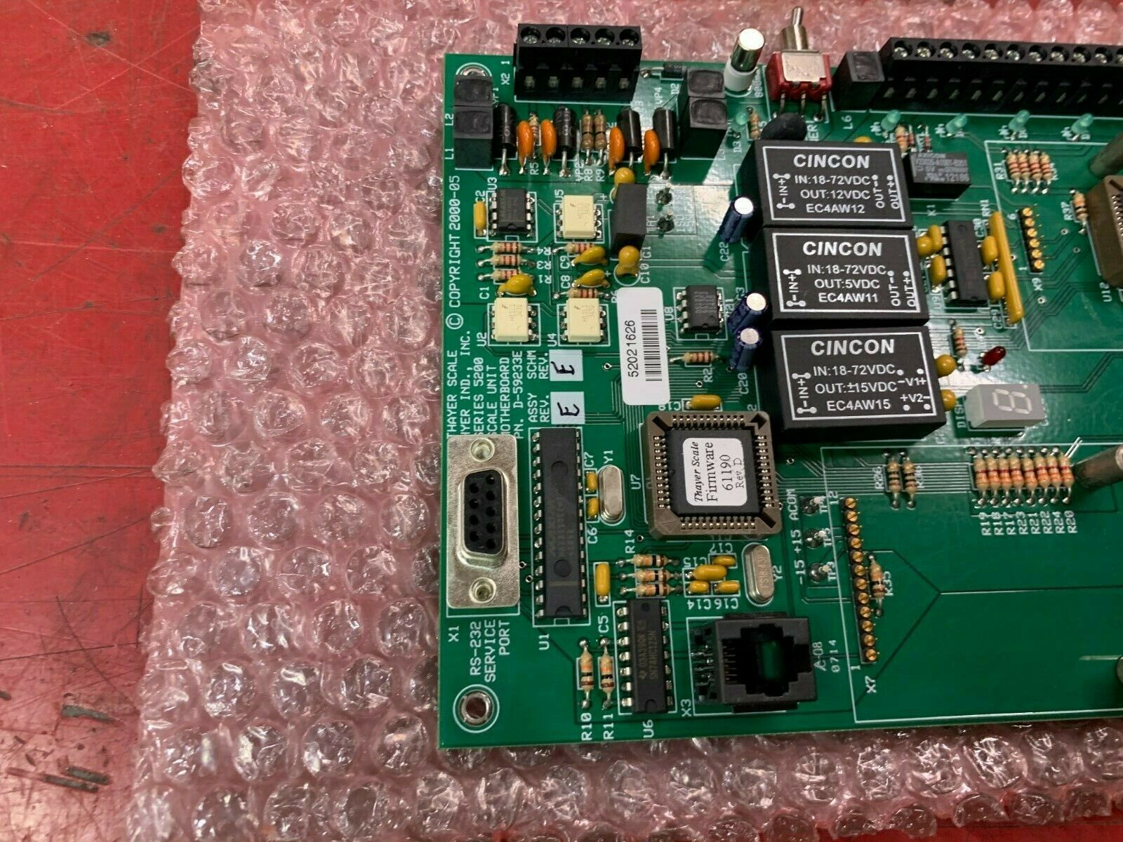 NEW NO BOX THAYER SCALE MOTHERBOARD D-59233E