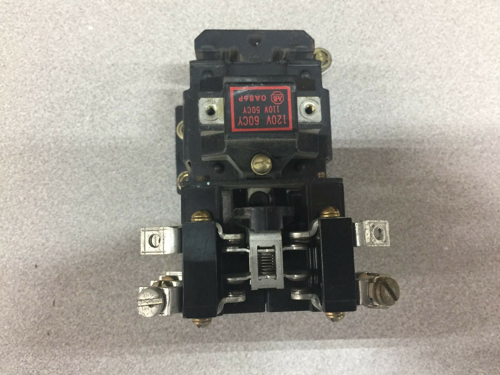 USED ALLEN BRADLEY 120V COIL RELAY 700-BX440A1