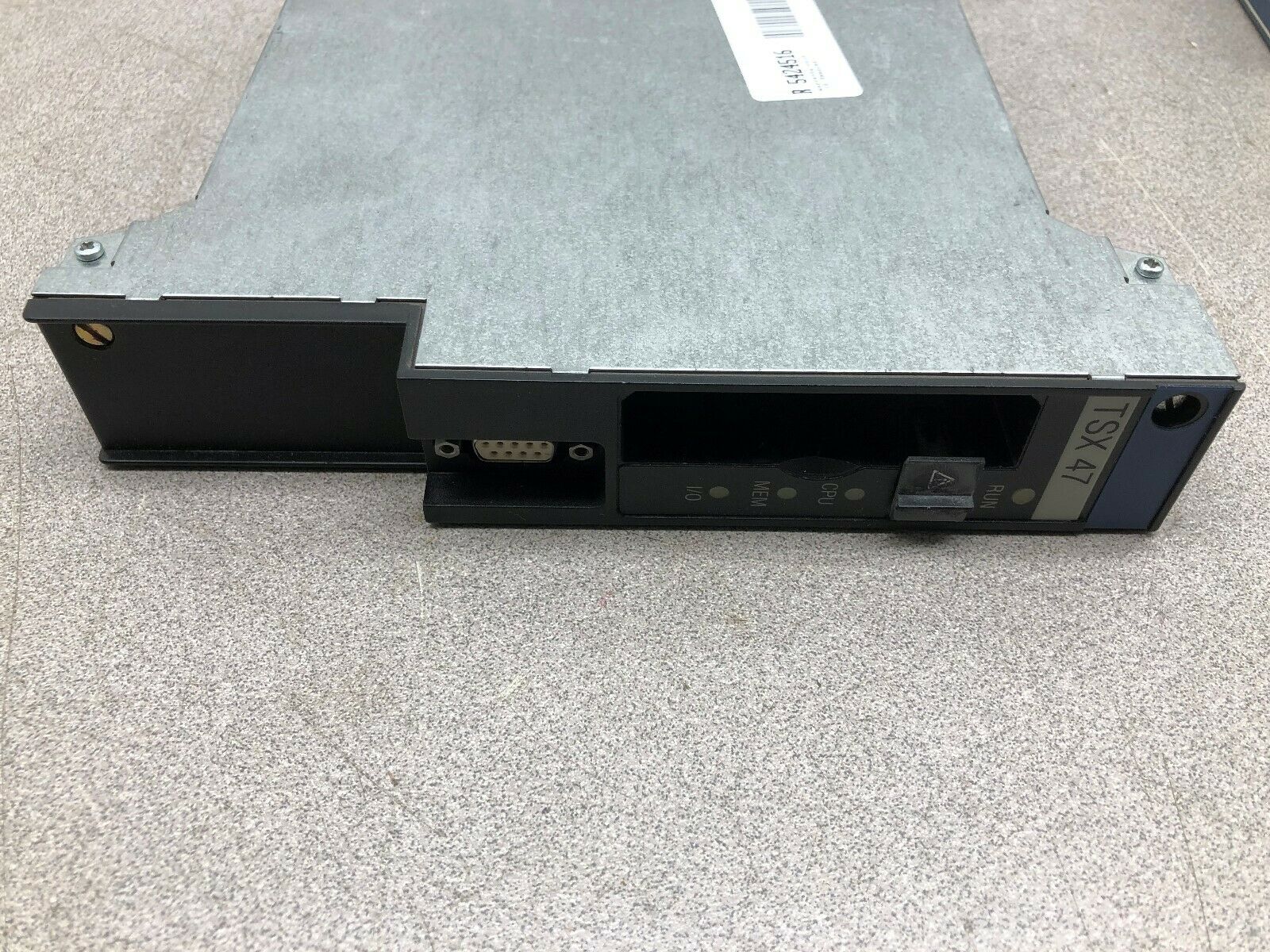 USED TELEMECANIQUE TSX 47-10 JUNIOR PROCESSOR TSX P47 13