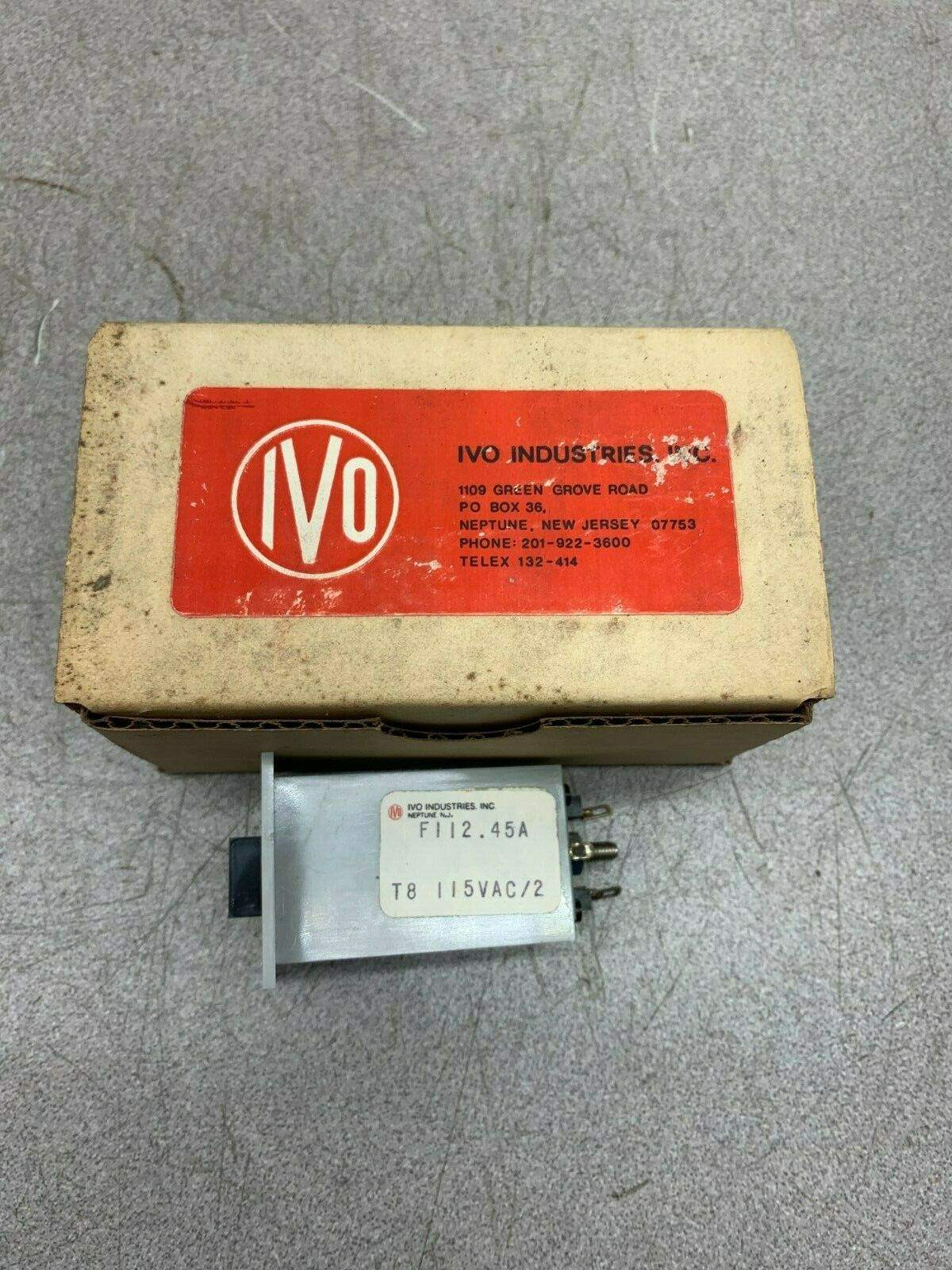 NEW IN BOX IVO TIMER F112.45A