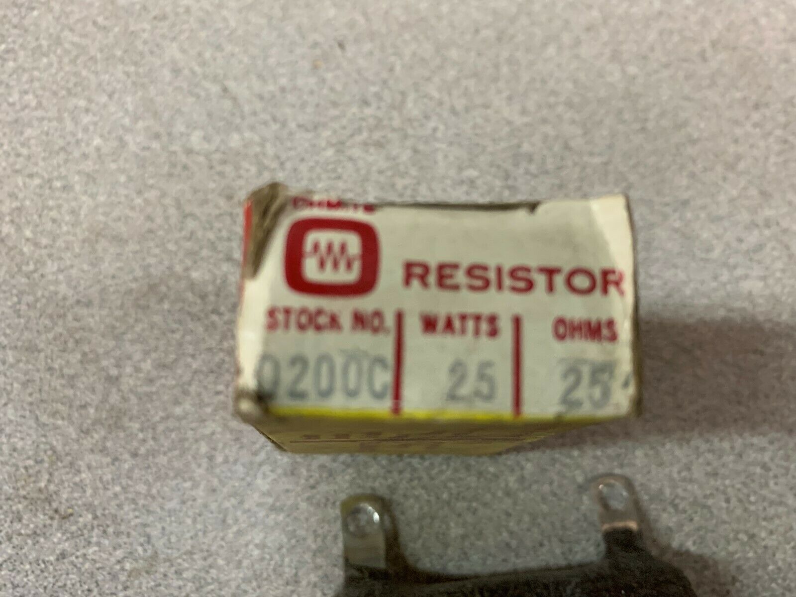 NEW IN BOX OHMITE 270 25K-40 RESISTOR 0200C