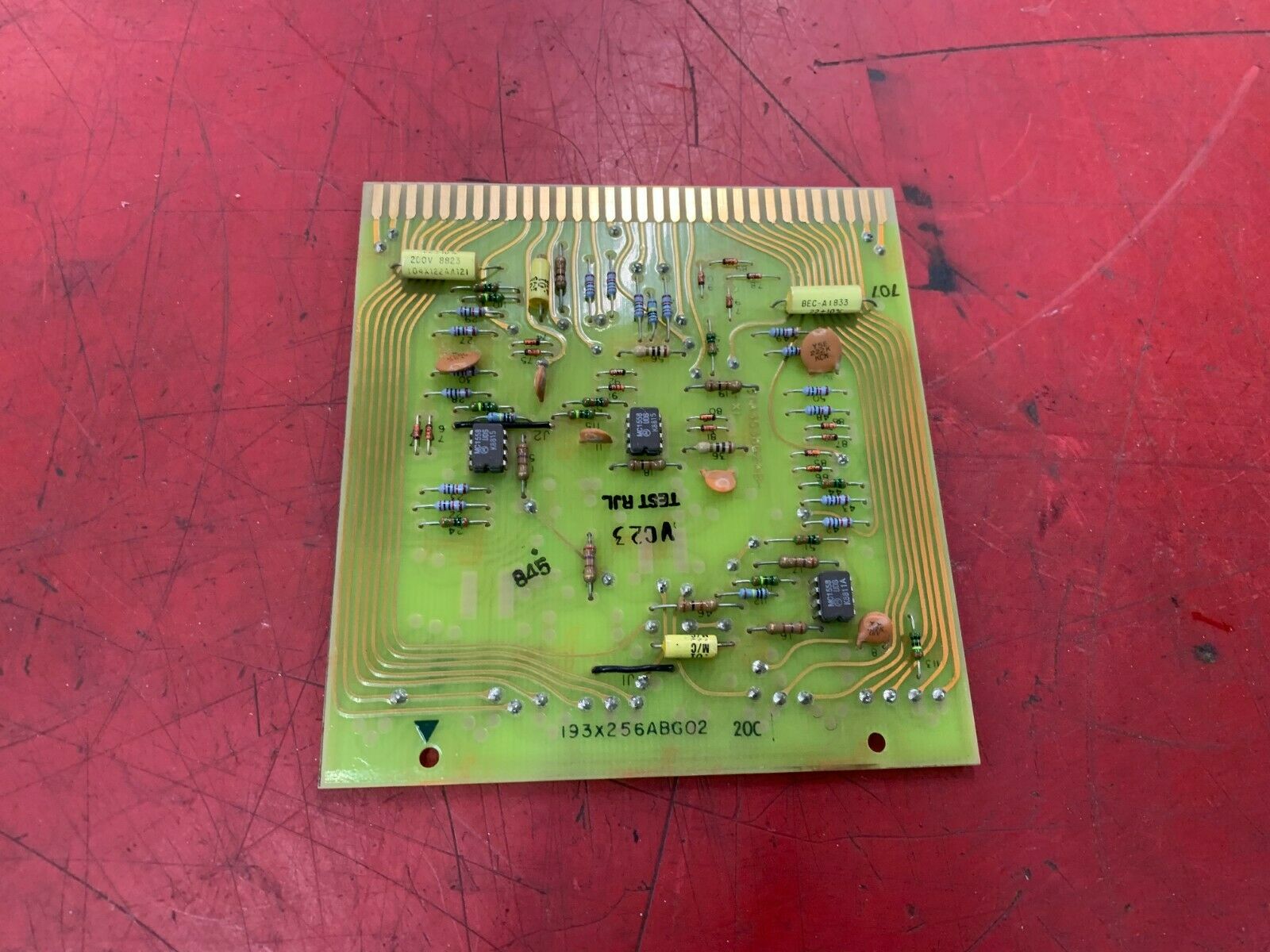 USED GENERAL ELECTRIC AMPLIFIER CIRCUIT BOARD CARD 193X256ABG02