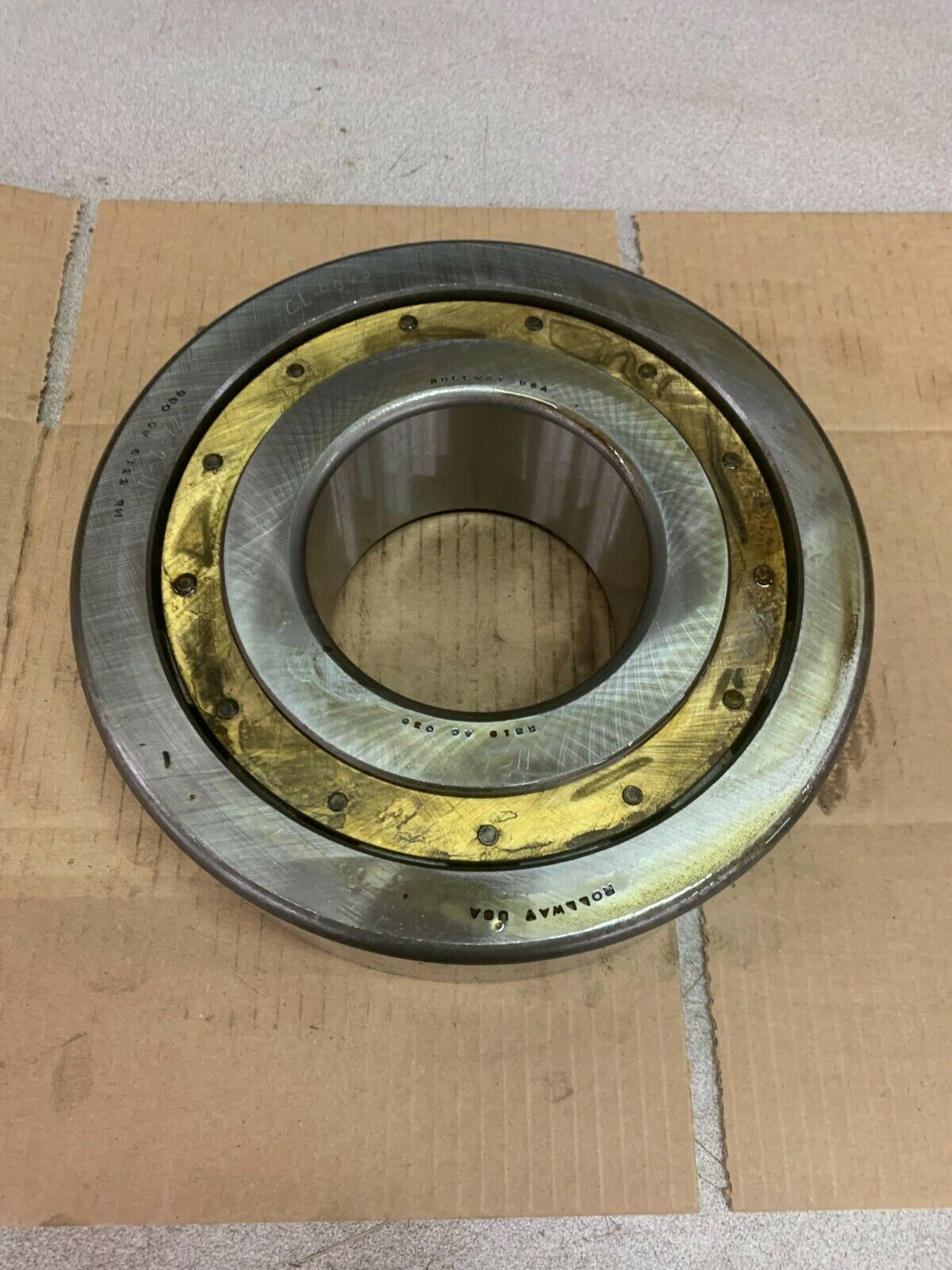 NEW NO BOX ROLLWAY ML5319AC036 SPHERICAL ROLLER BEARING ML 5319 AC 036