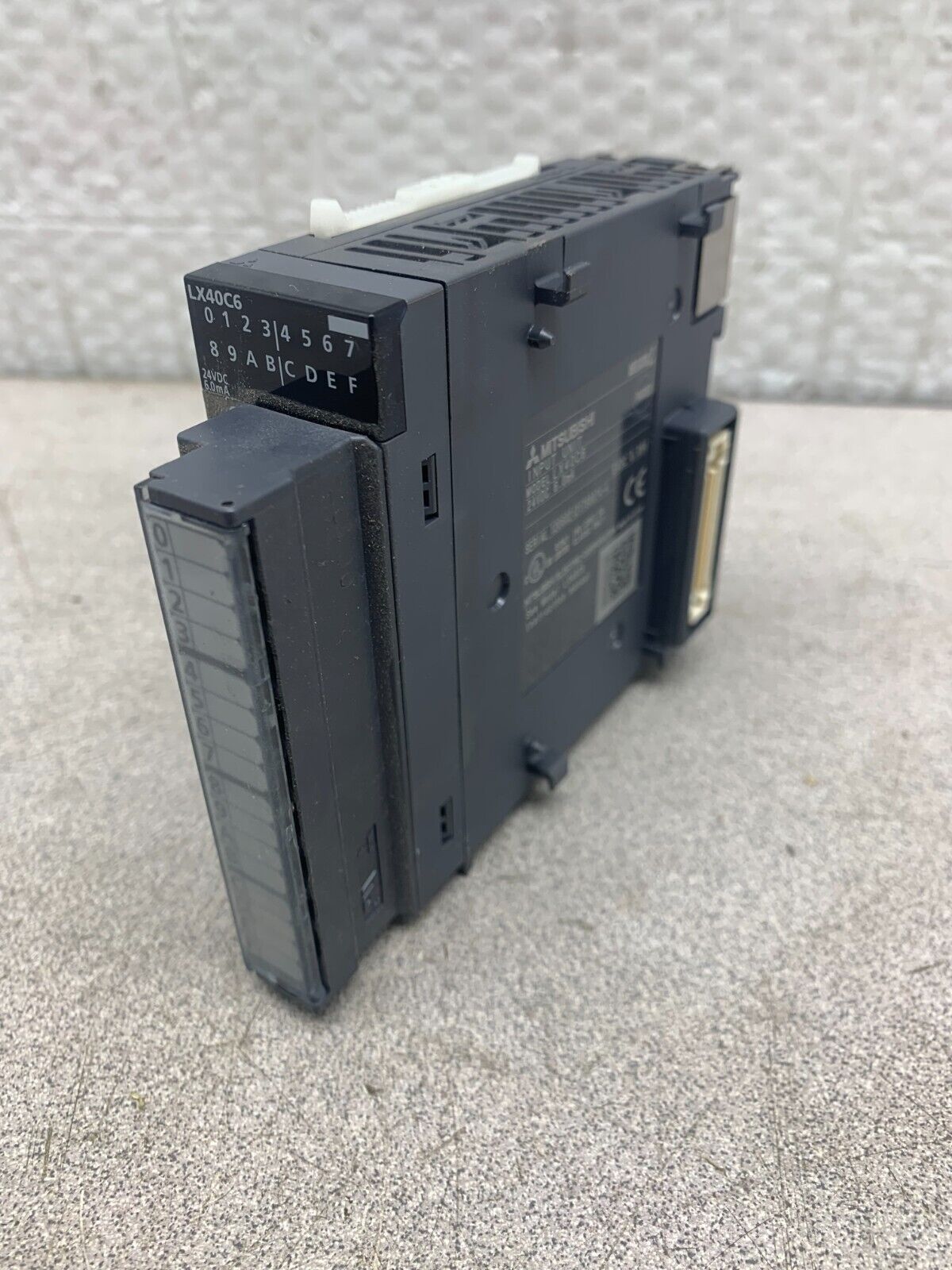 USED MITSUBISHI MELSEC INPUT UNIT MODULE LX40C6