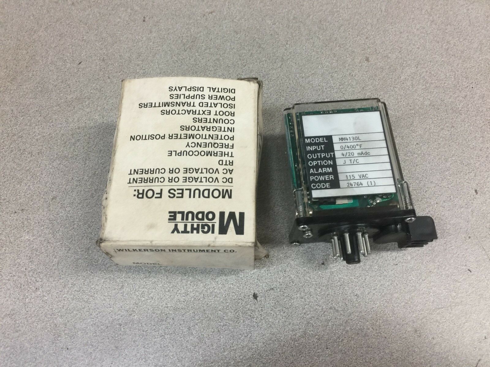 NEW IN BOX WILKERSON INSTRUENTS THERMOCOUPLE MODULE MM4130L