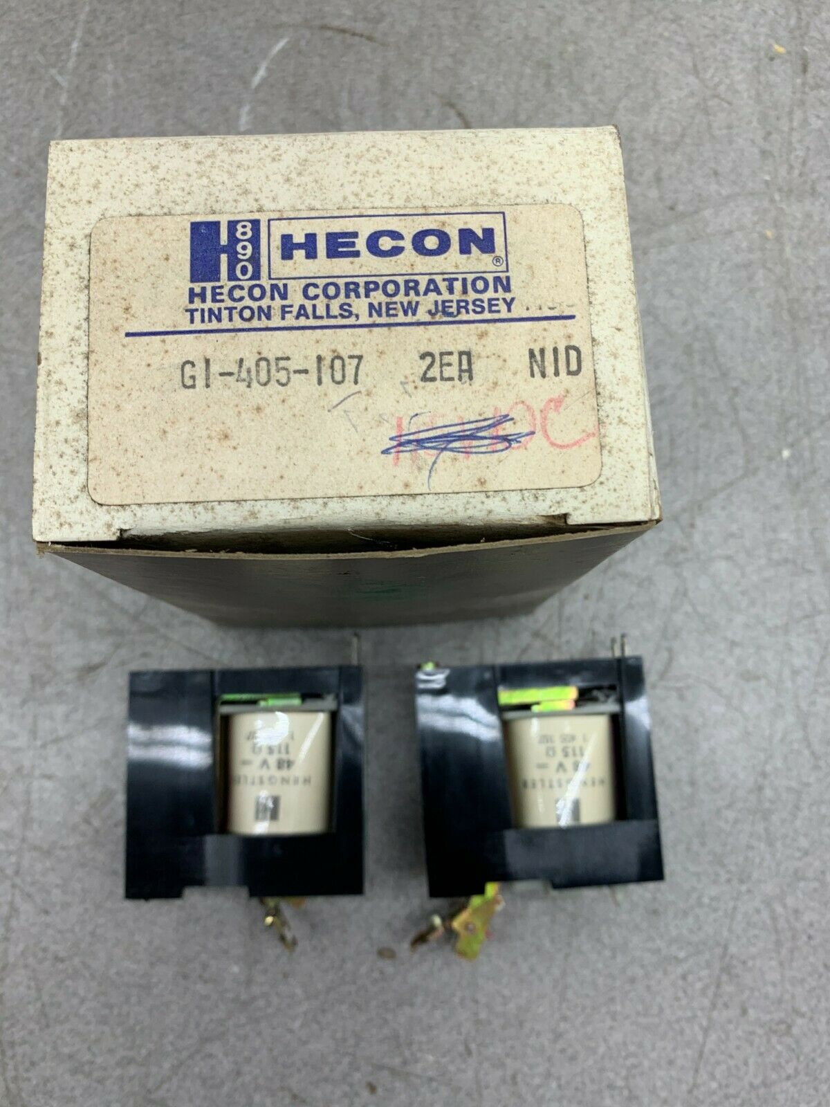 BOX OF 2 NEW IN BOX HECON ELECTROMAGNET UNIT G1-405-107