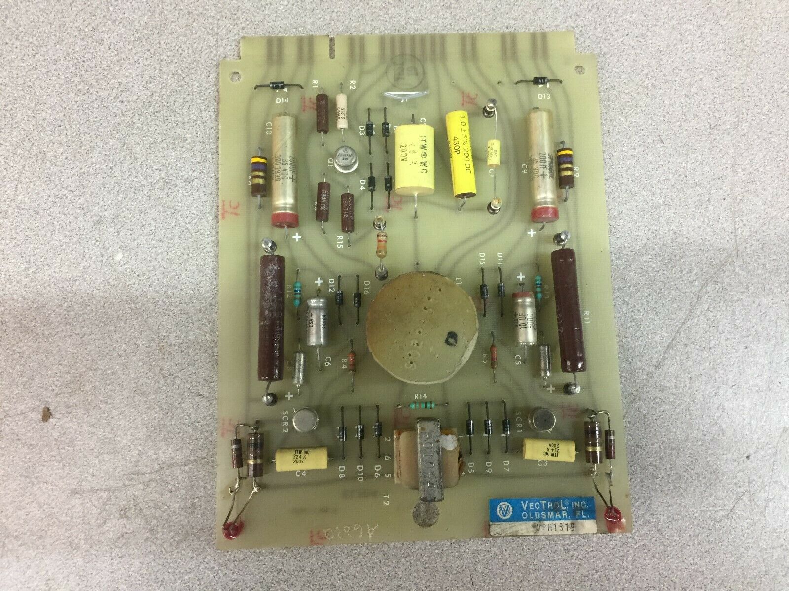 USED VECTROL CIRCUIT BOARD VPH1319