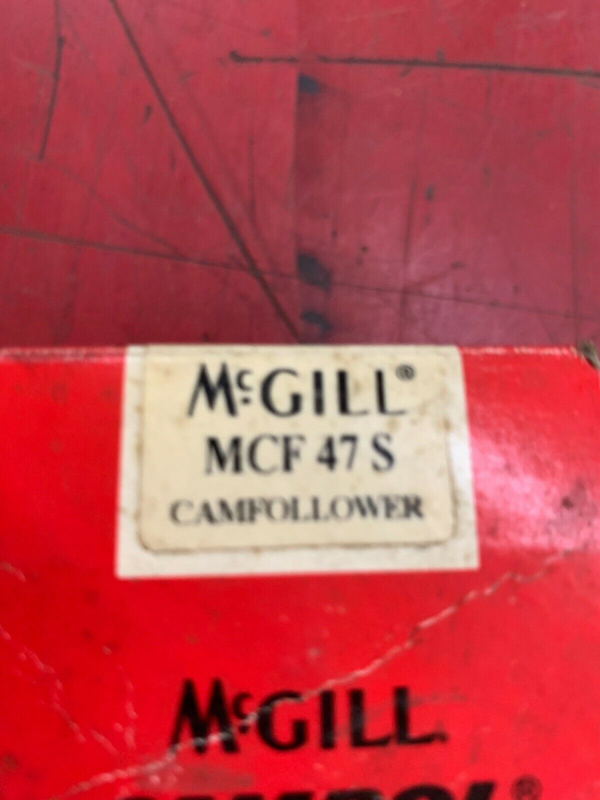 NEW IN BOX MCGILL CAM FOLLOWER MCF 47 S