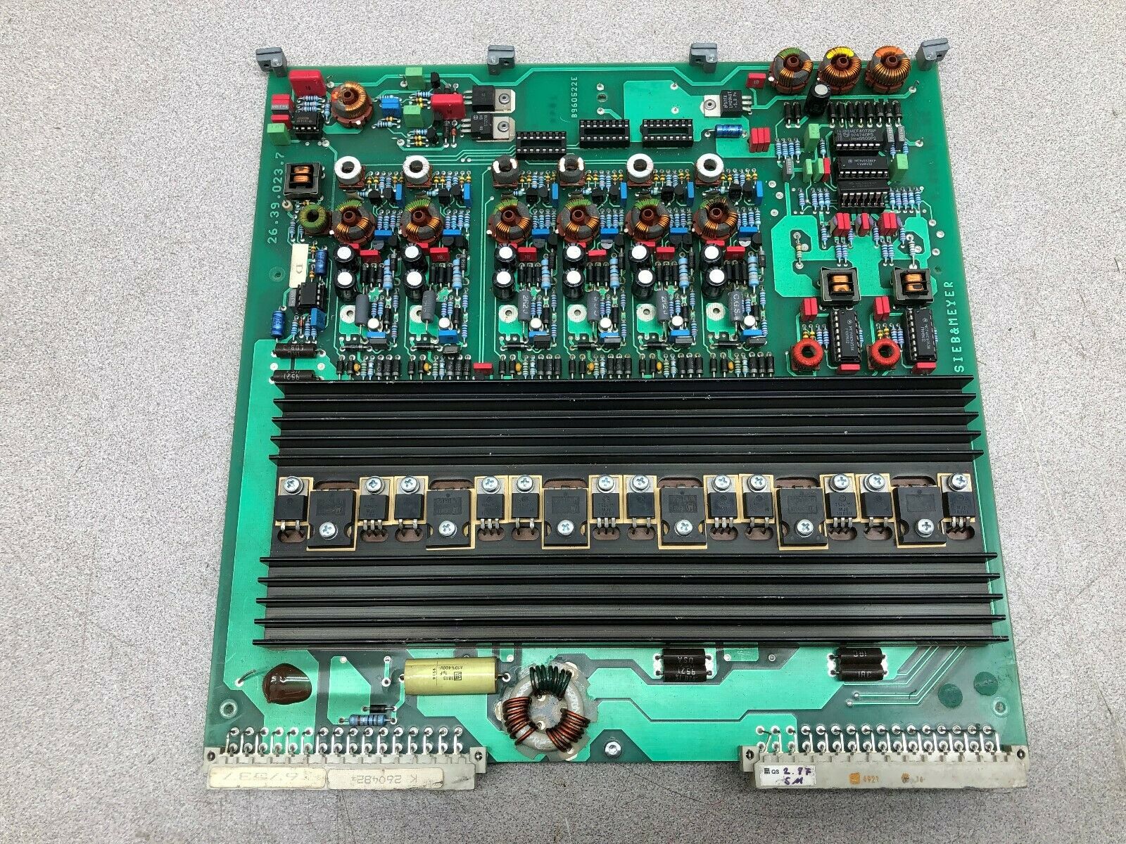 USED SIEB & MEYER SERVO AMPLIFIER 26.39.023.7