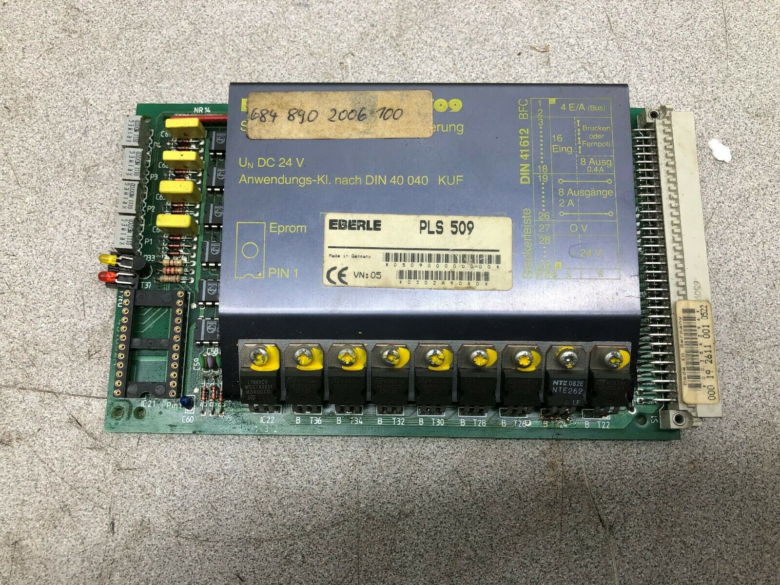 USED EBERLE EMPROM MODULE PLS 509