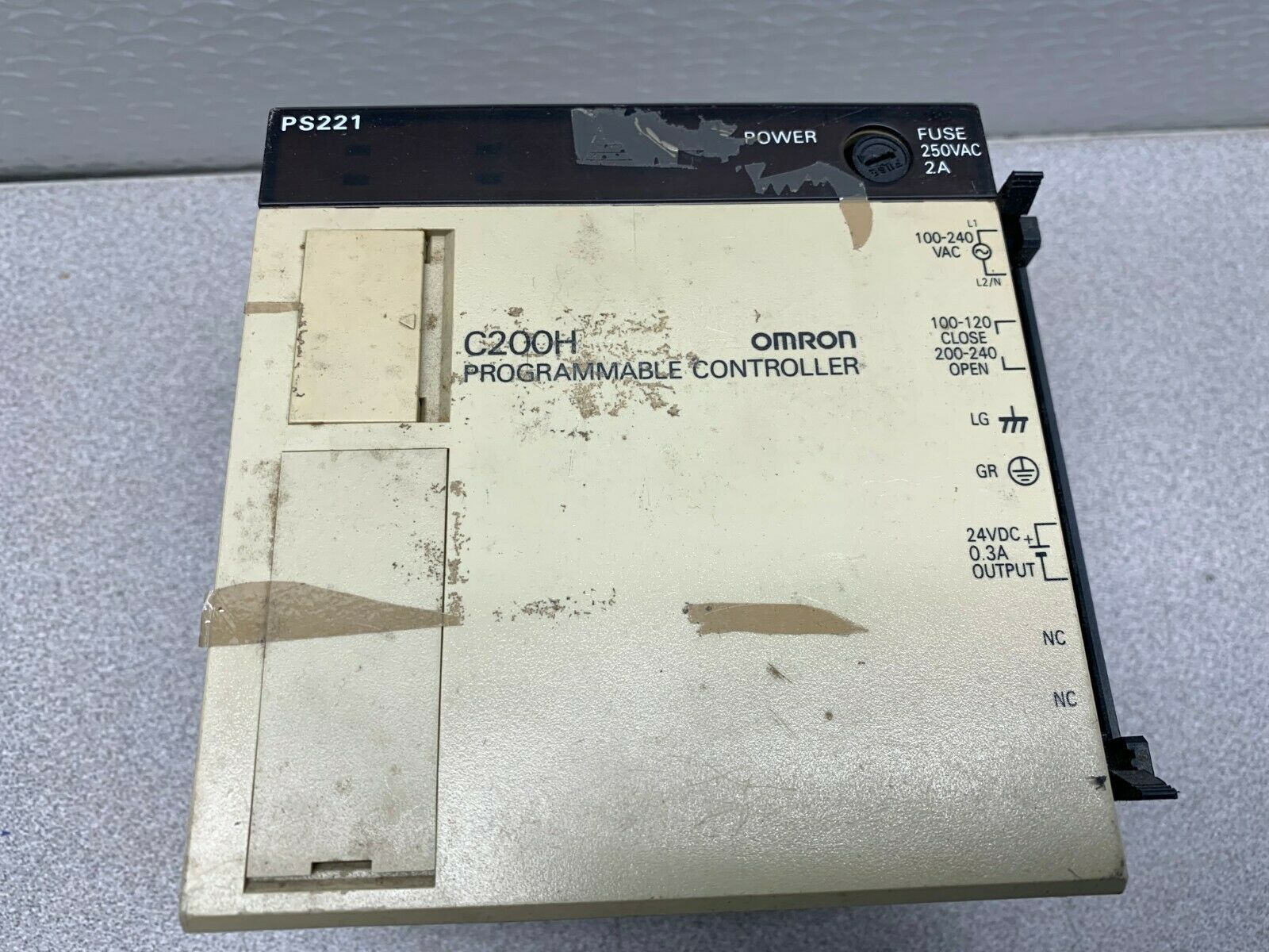 USED OMRON POWER SUPPLY UNIT C200H-PS221