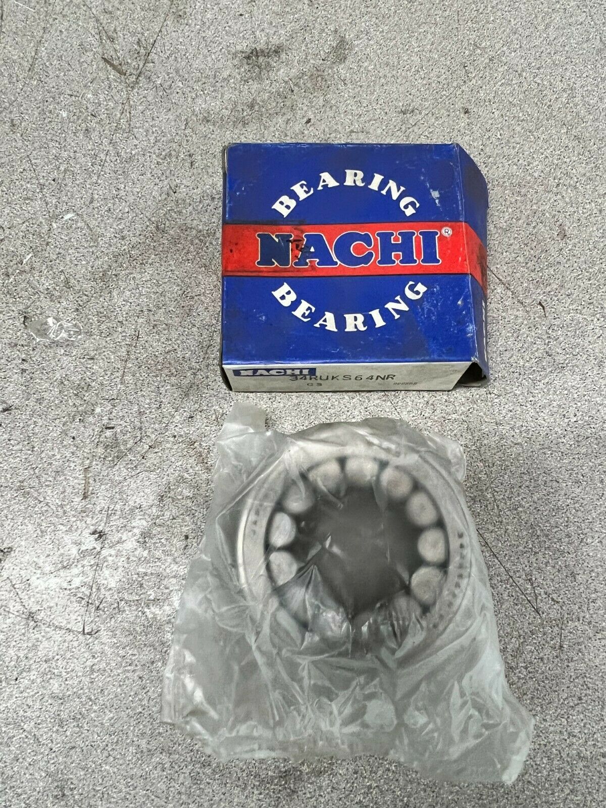 NEW IN BOX NACHI 34RUKS64N C3 OPEN BEARING 34RUKS64NR