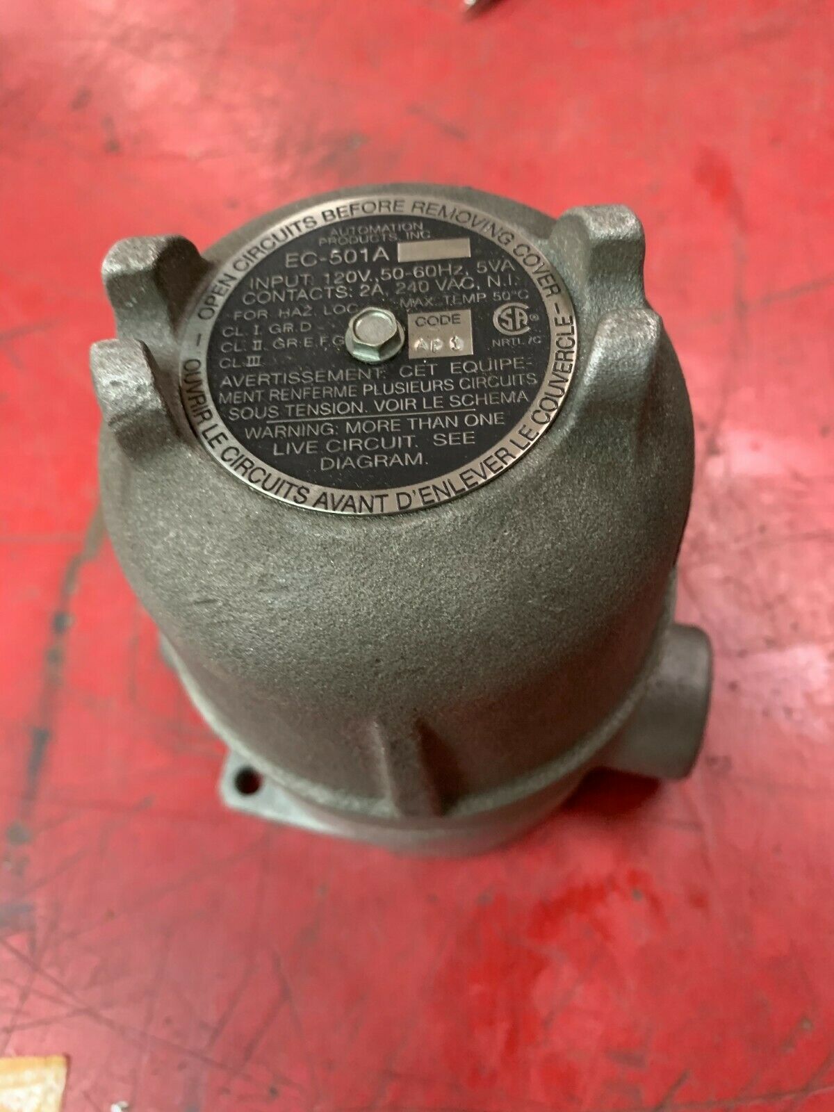 NEW NO BOX AUTOMATION PRODUCTS ENCLOSURE EL-501A