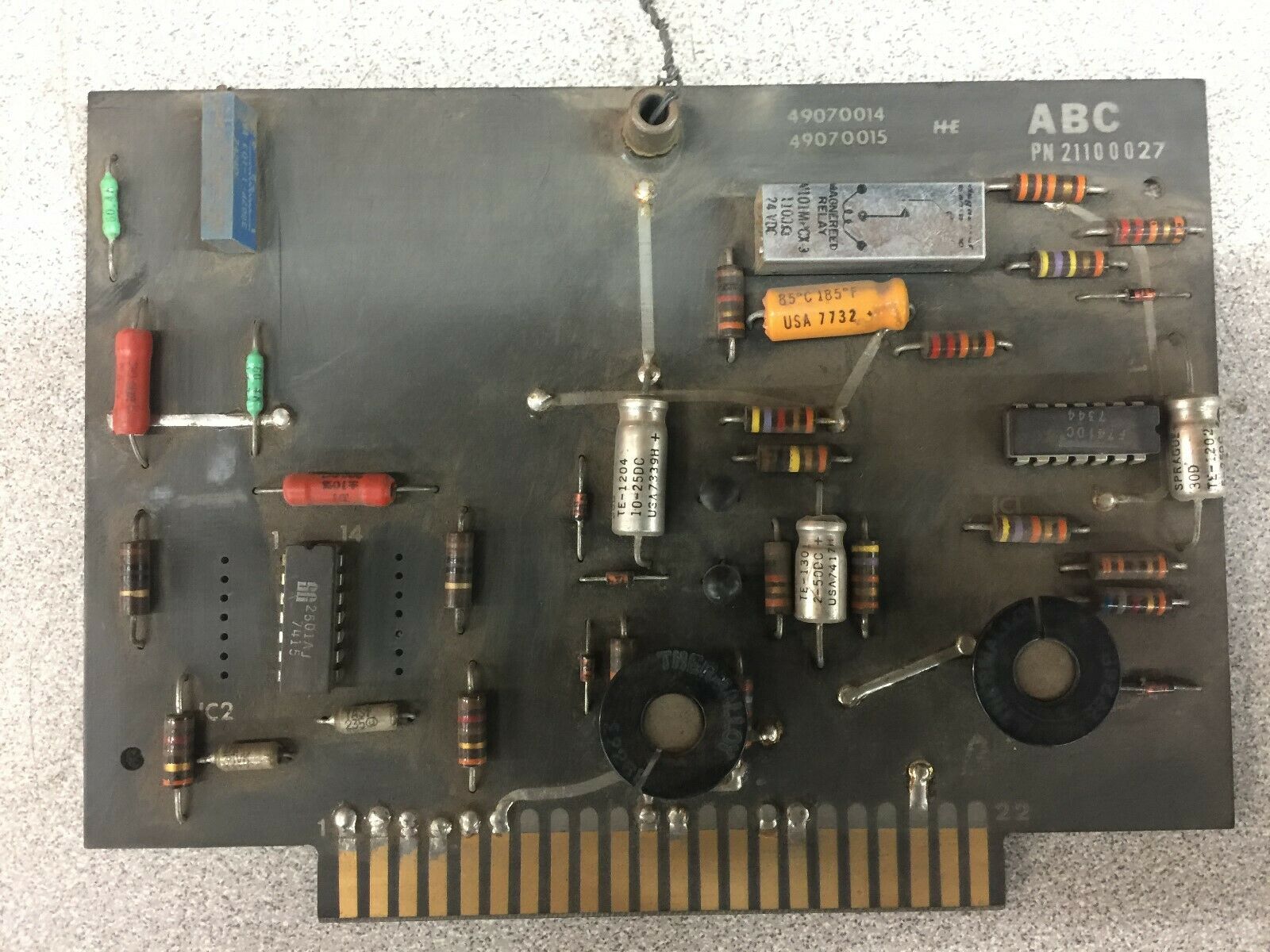 USED ABC SCALE PC BOARD 21100027