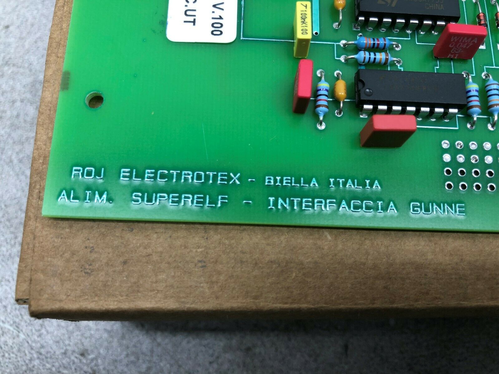 NEW IN BOX NUOVA ROJ ELECTROTEX CIRCUIT BOARD 50H00555