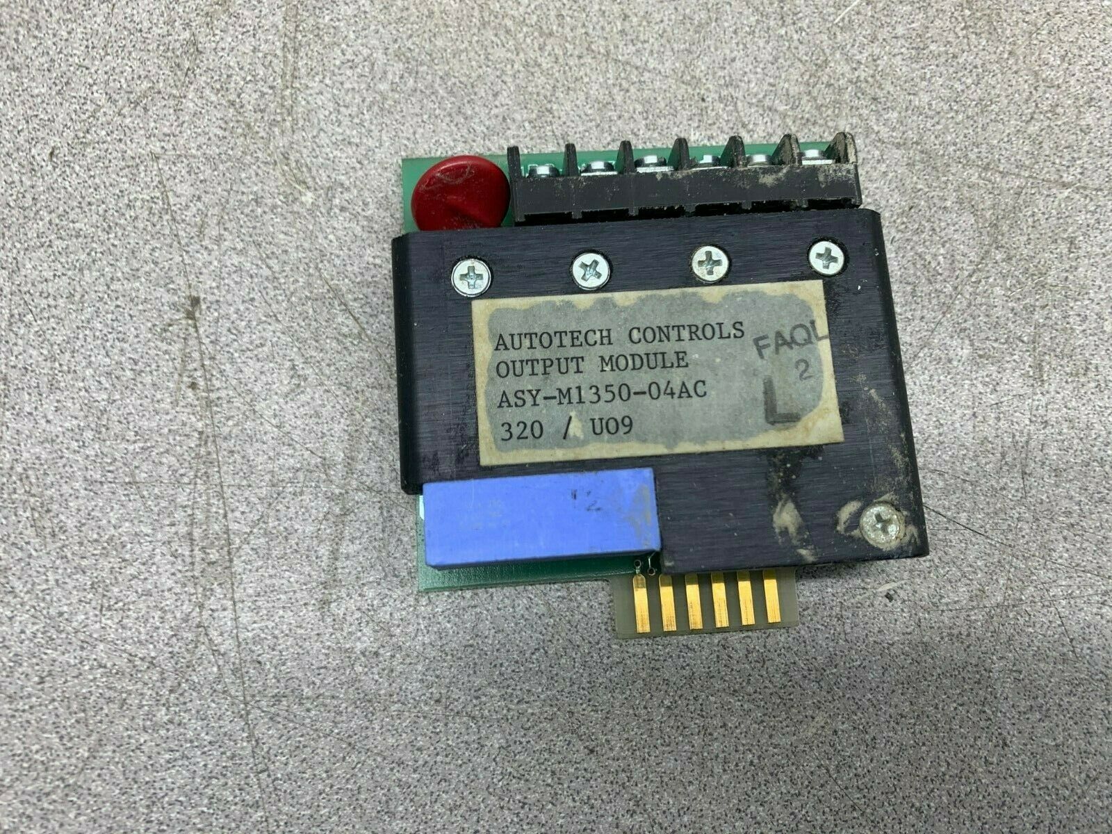 USED AUTOTECH CONTROLS OUTPUT MODULE ASY-M1350-04AC