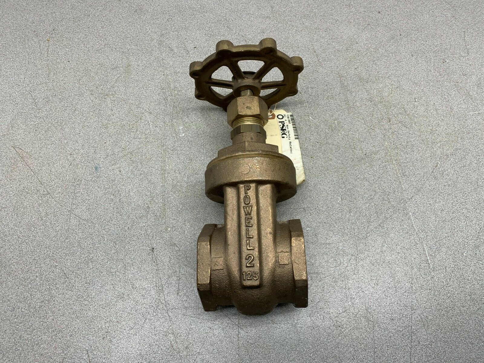 NEW NO BOX POWELL 2" FIG. 507 125 GATE VALVE 233D300H36