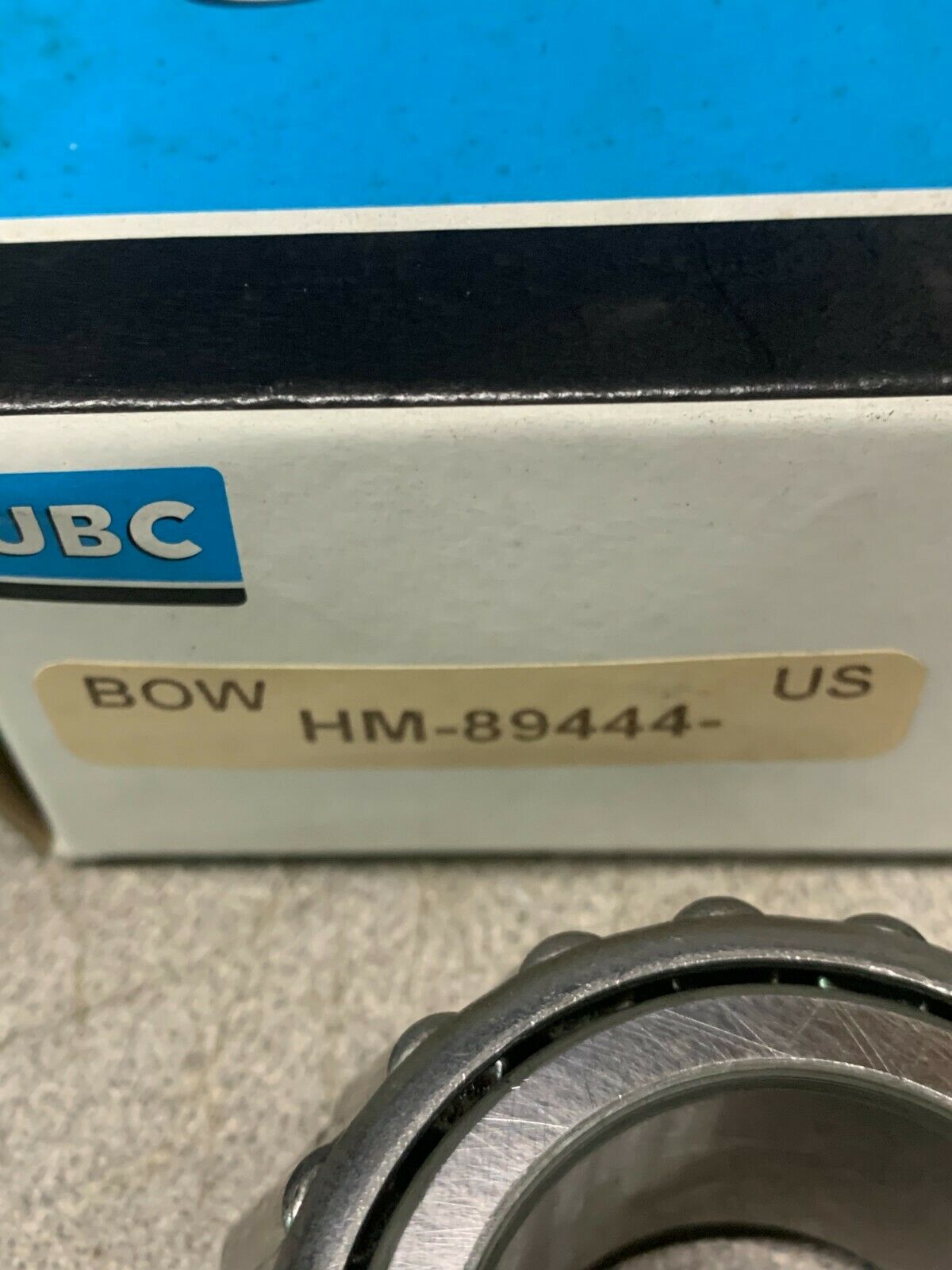 NEW IN BOX BOWER UBC TAPERED CONE BEARING HM89444