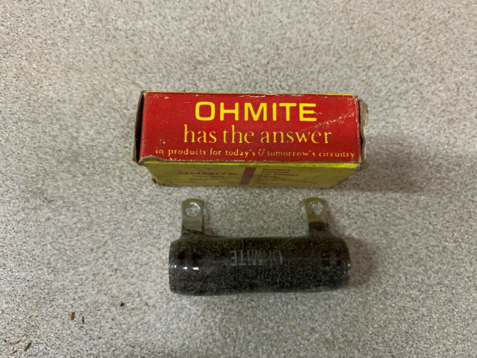 NEW IN BOX OHMITE 270 25K-40 RESISTOR 0200C