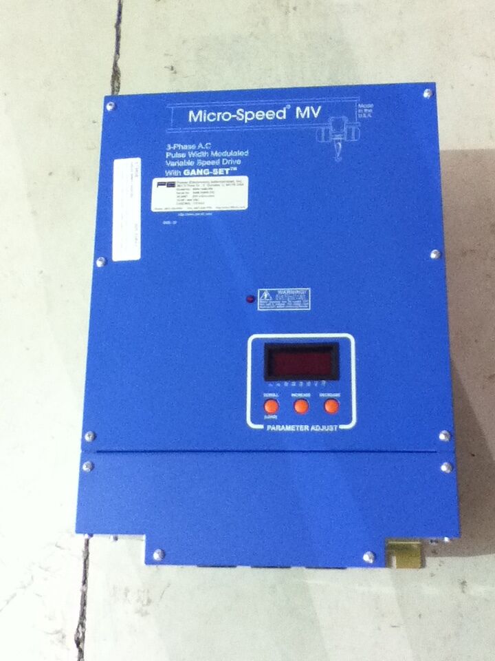 NEW MICRO-SPEED MV 15HP 24AMP DRIVE MMV1546CRH