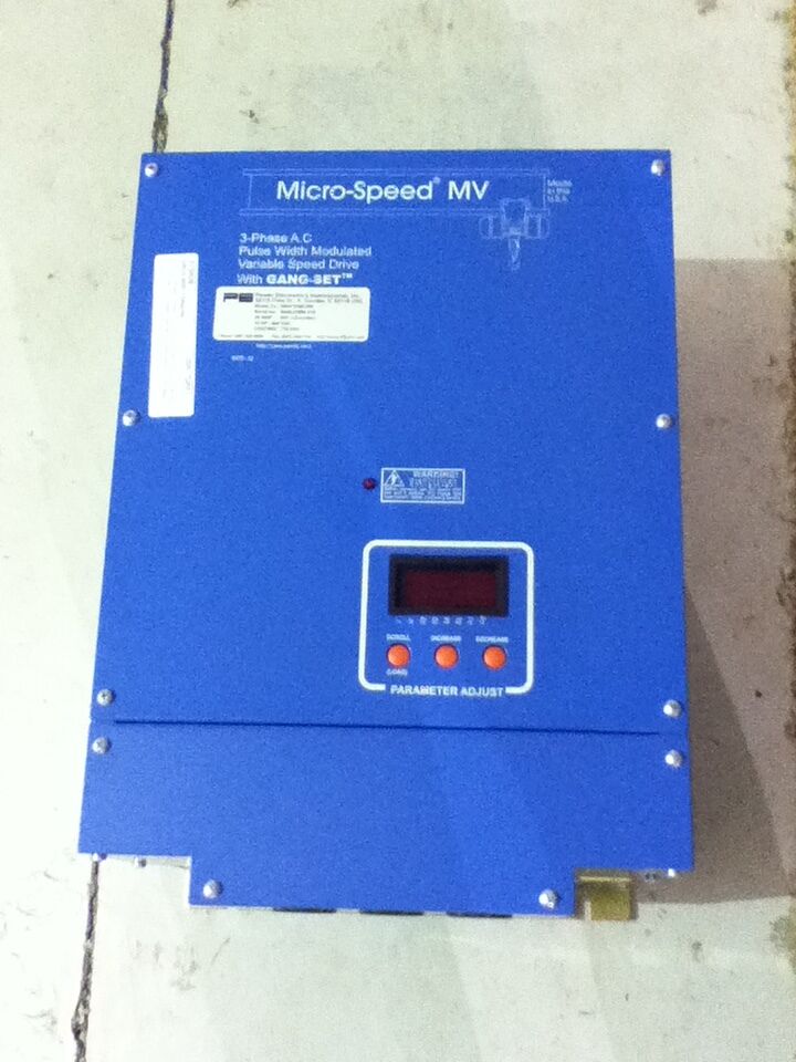 NEW MICRO-SPEED MV 15HP 24AMP DRIVE MMV1546CRH